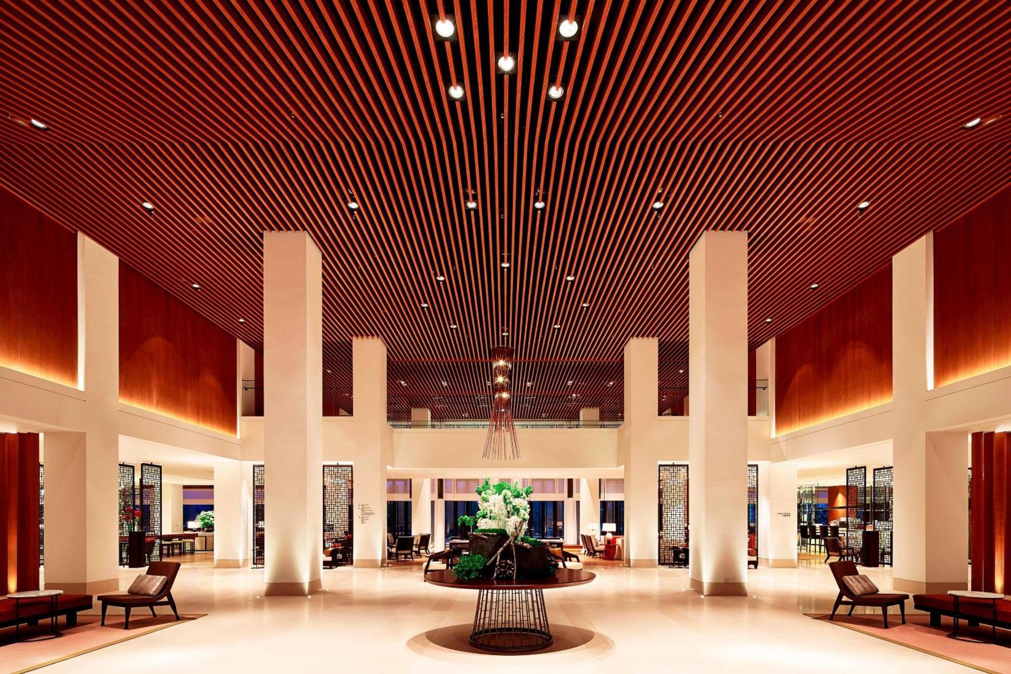 The Westin Tashee Resort, Taoyuan Daxi Exterior foto The lobby of the hotel