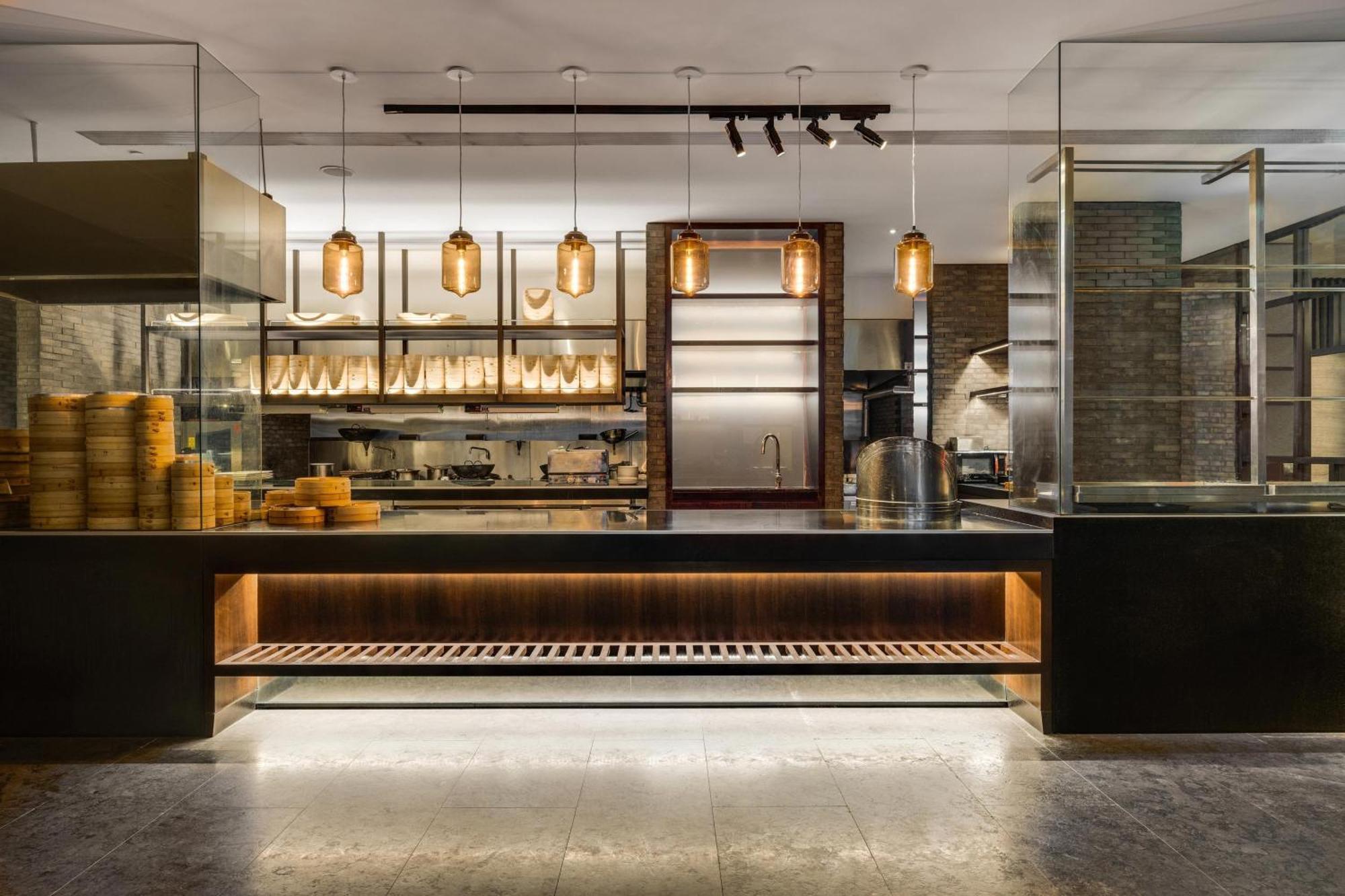The Westin Tashee Resort, Taoyuan Daxi Exterior foto The kitchen at the restaurant